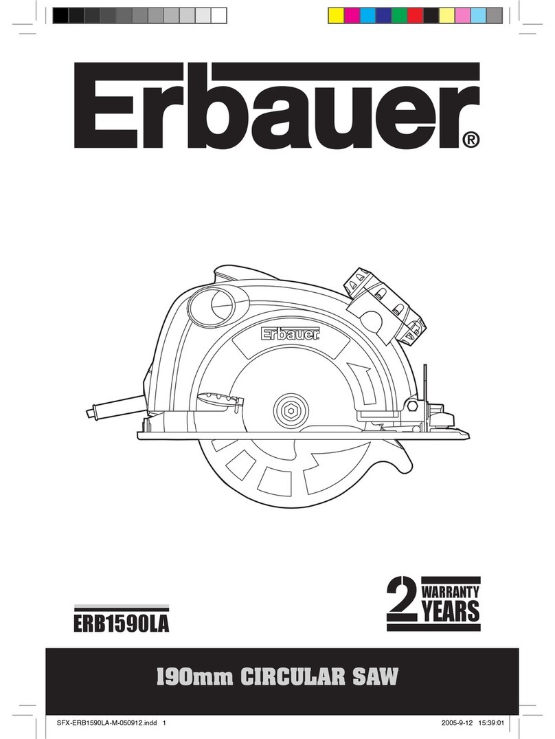 Erbauer ERB1590LA manual