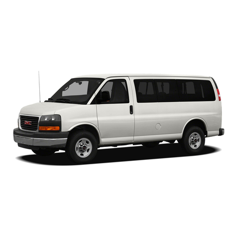 GMC 2011 Savana User manual