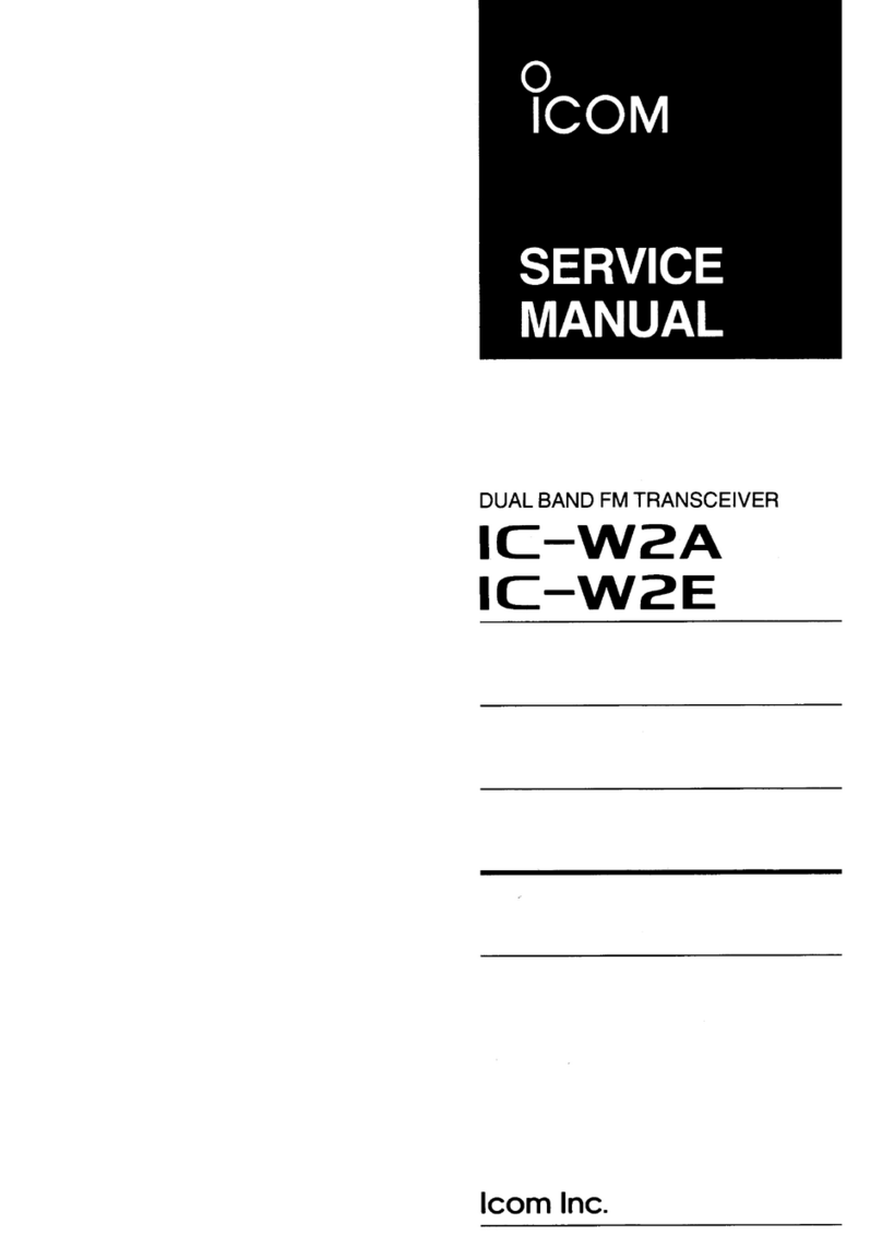 Icom IC-W2A User manual