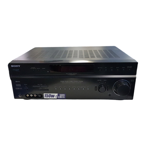 Sony STR-DE598 - A/v Receiver Service manual