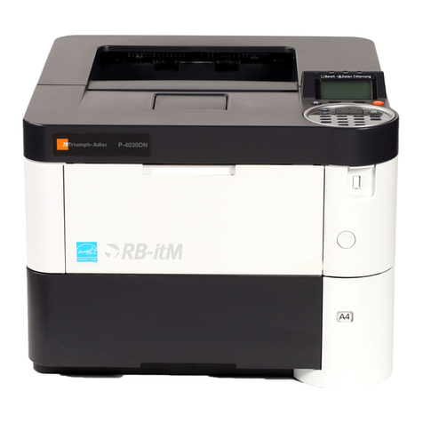 Utax P-4030D User manual