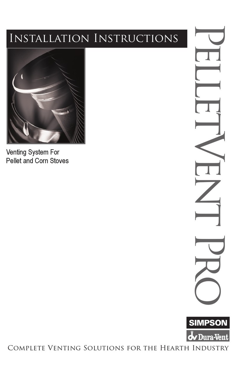 Simpson PelletVent Pro installation instructions