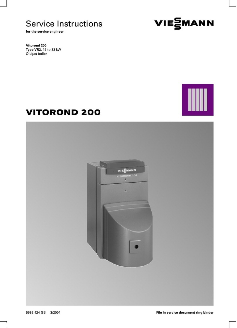 Viessmann VITOROND 200 Original operating manual