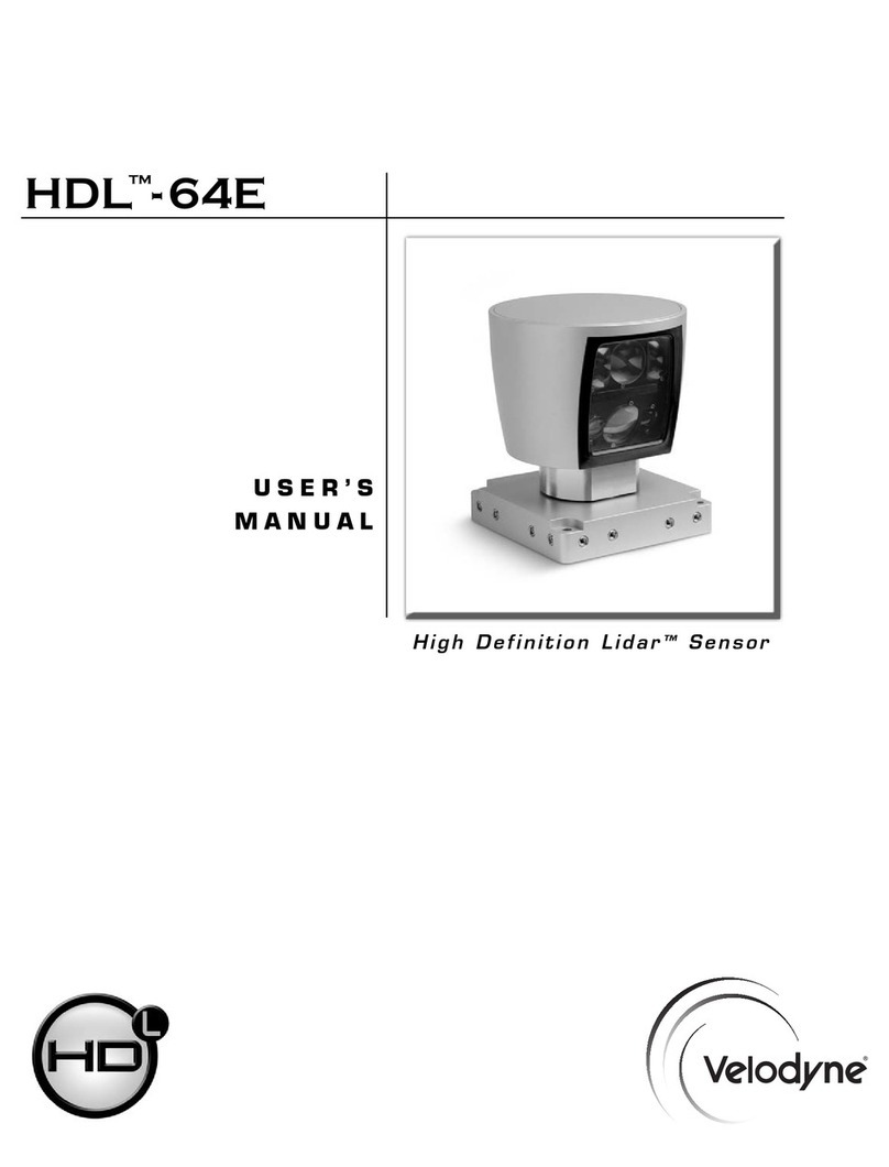 Velodyne HDL- 64E user manual