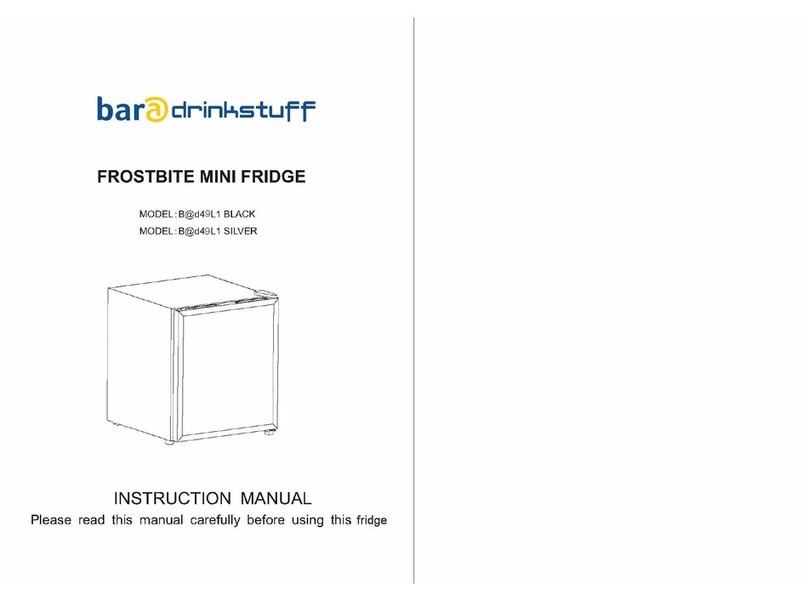 Bar@drinkstuff B@d49L1 Silver User manual