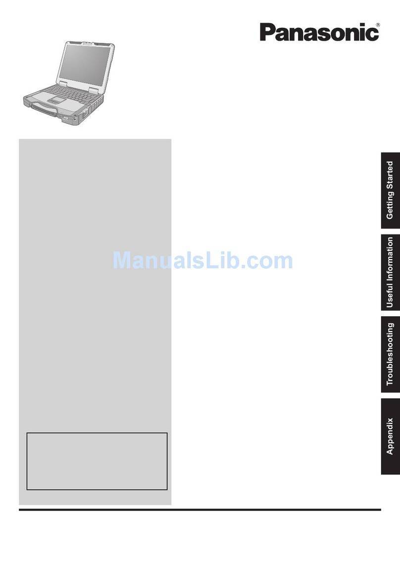 Panasonic CF-31 Series User manual