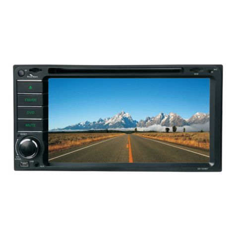 Rock Mars DD-7205BT User manual