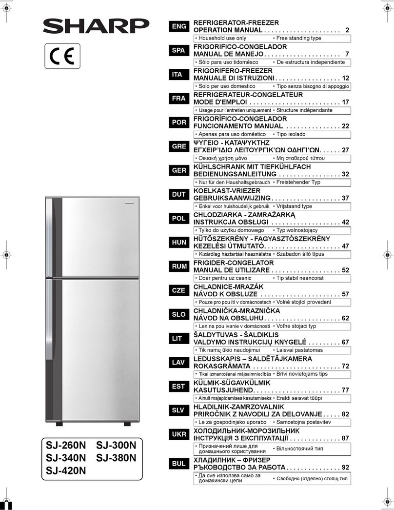 Sharp SJ-260N User manual