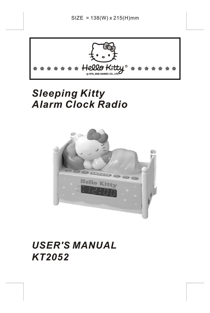 Hello Kitty KT2052 User manual