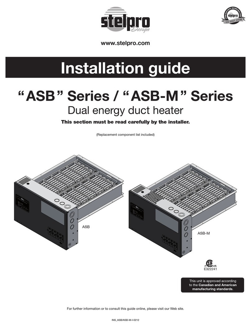 Stelpro ASB05 User manual