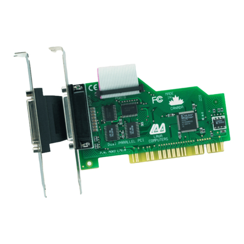 Lava Dual Parallel-PCI User manual