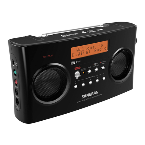 Sangean DPR-26BT user guide