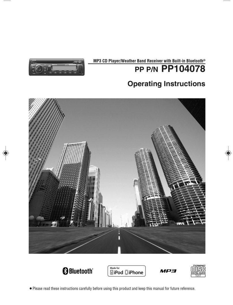 Panasonic PP104078 operating instructions