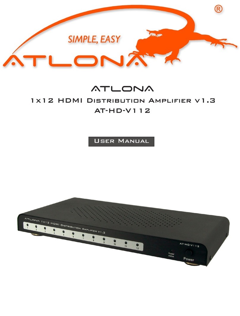 Atlona AT-HD-V112 user manual