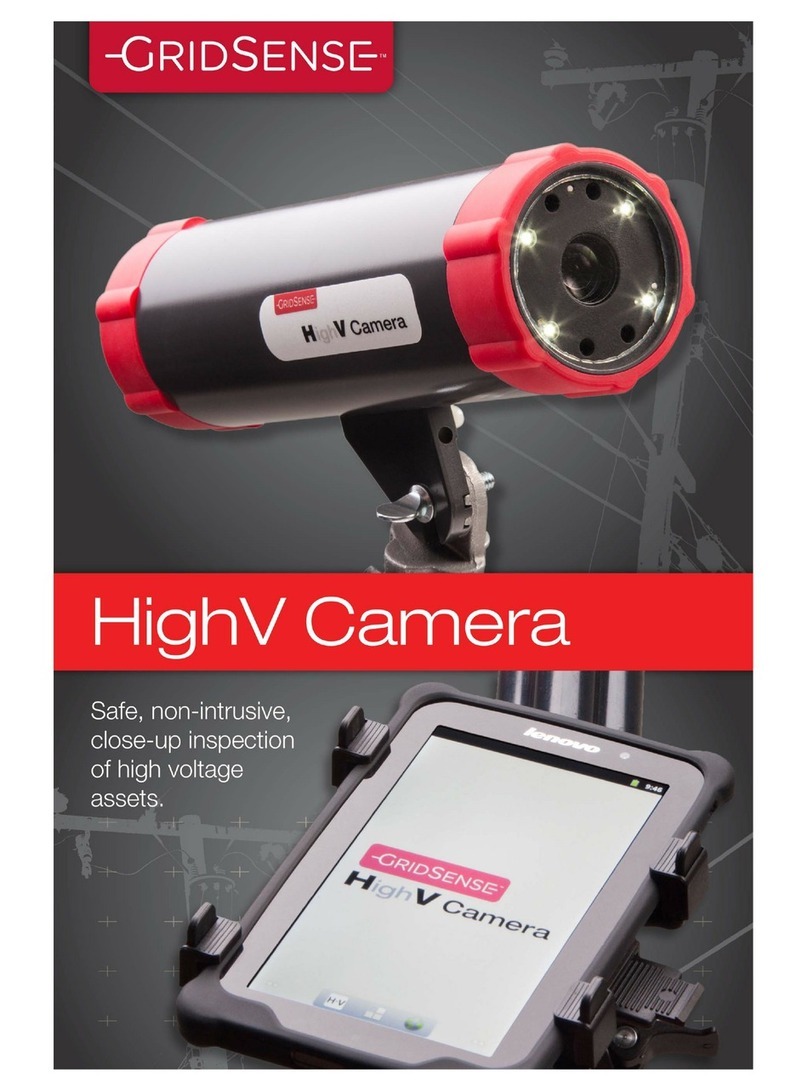 GridSense HighV Camera User manual
