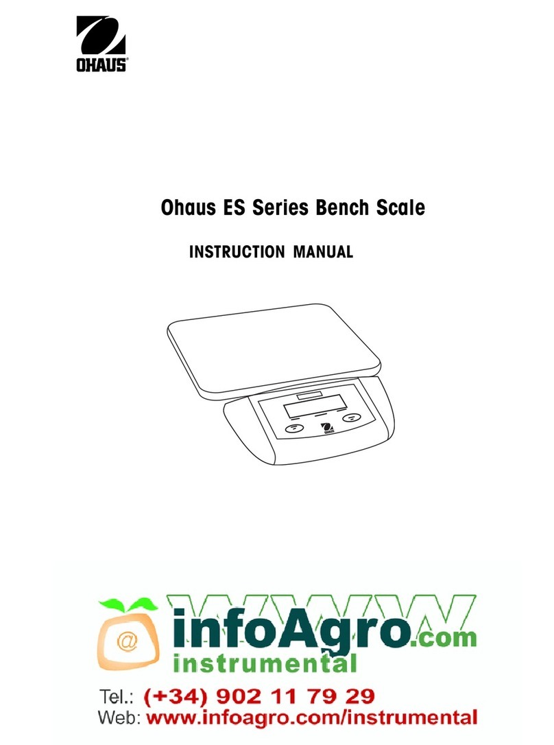 OHAUS ES6R User manual