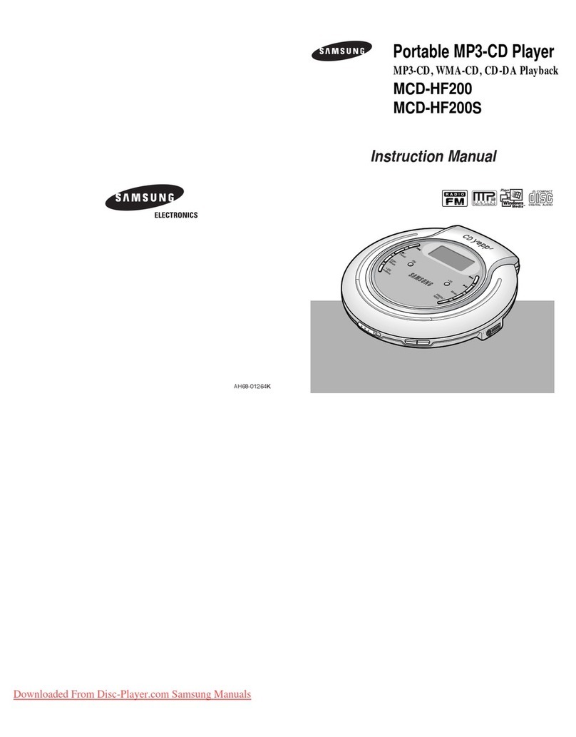 Samsung yePP MCD-HF200 User manual