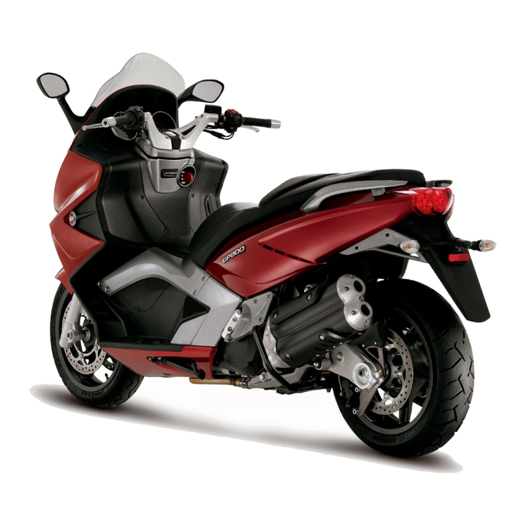 Gilera GP 800 i.e. Service station manual
