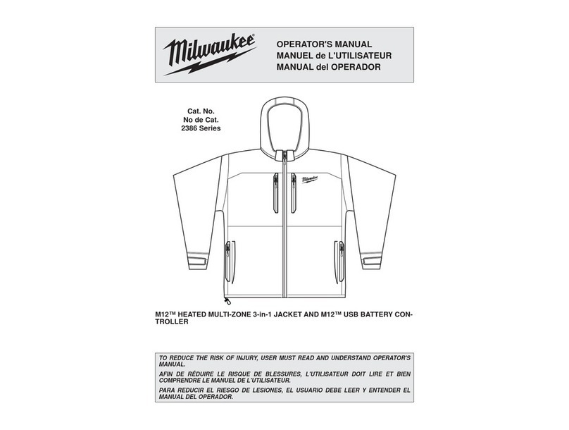 Milwaukee 2386 Series Operator's manual