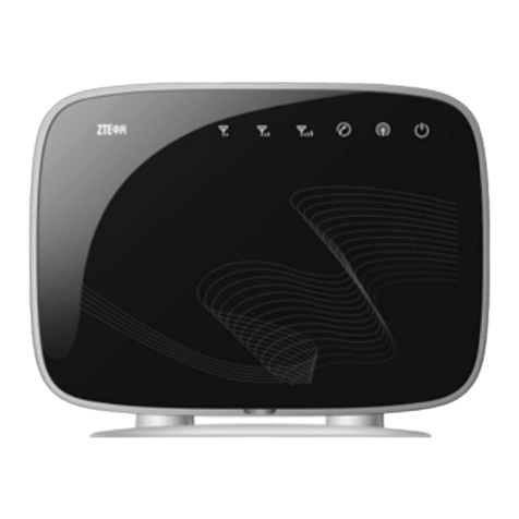 Zte WiMAX user manual
