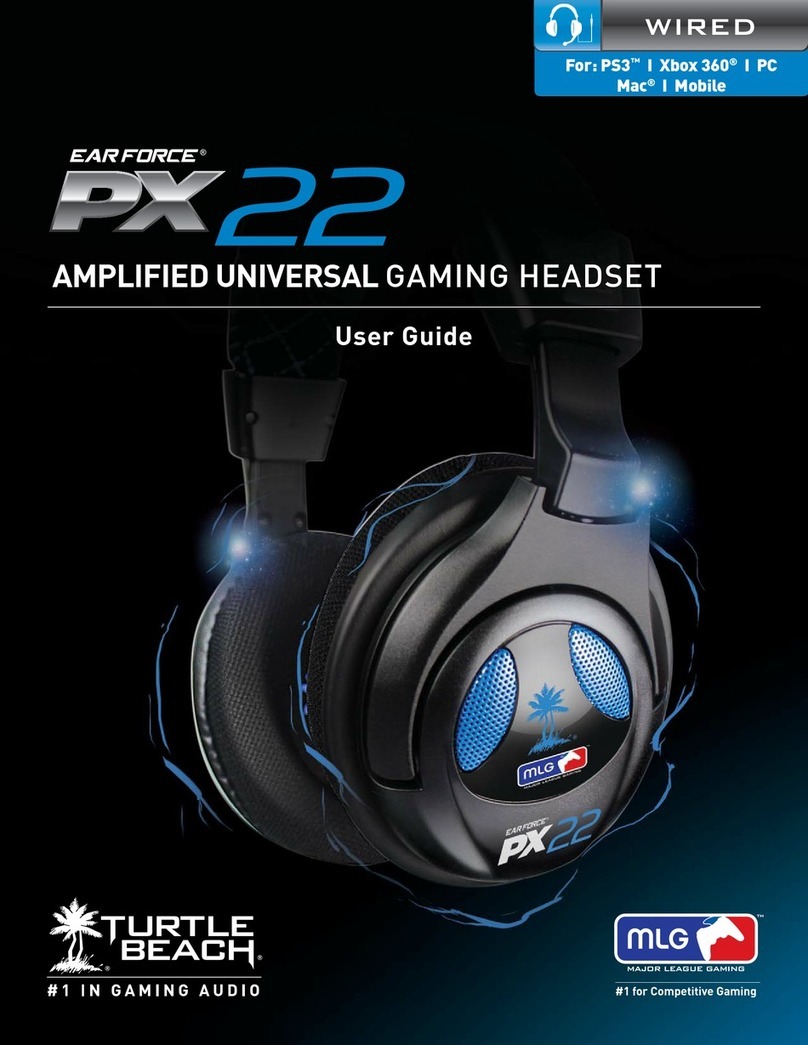 Ear Force PX 22 User manual