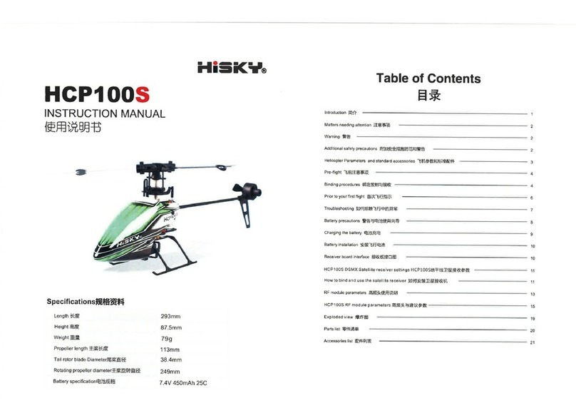 hisky HCP100S instruction manual