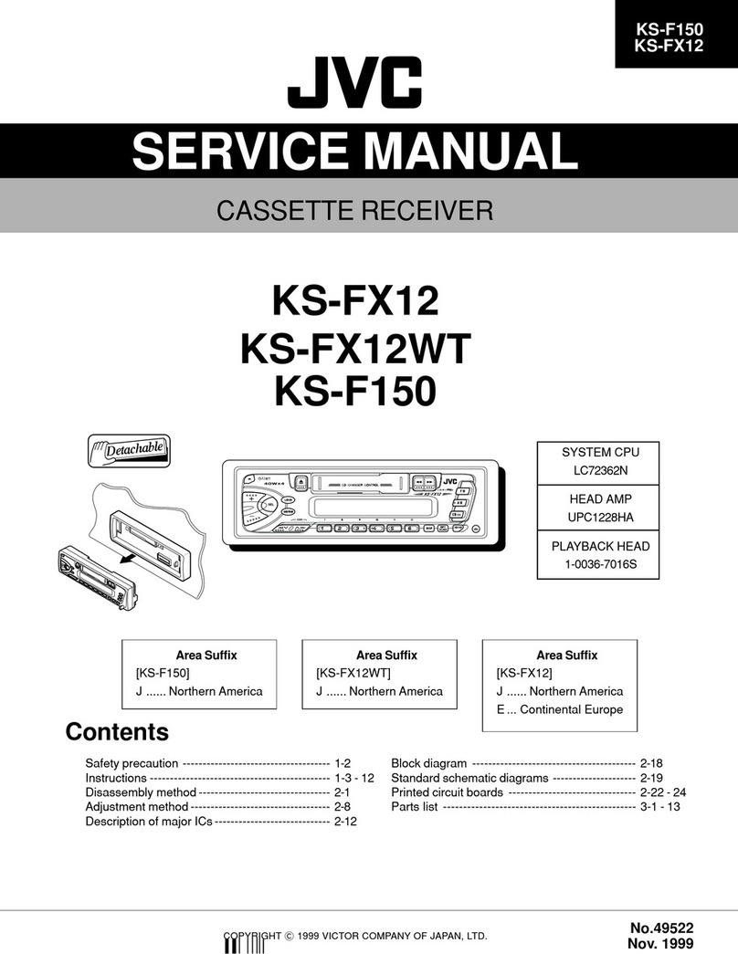 JVC KS-FX12 User manual
