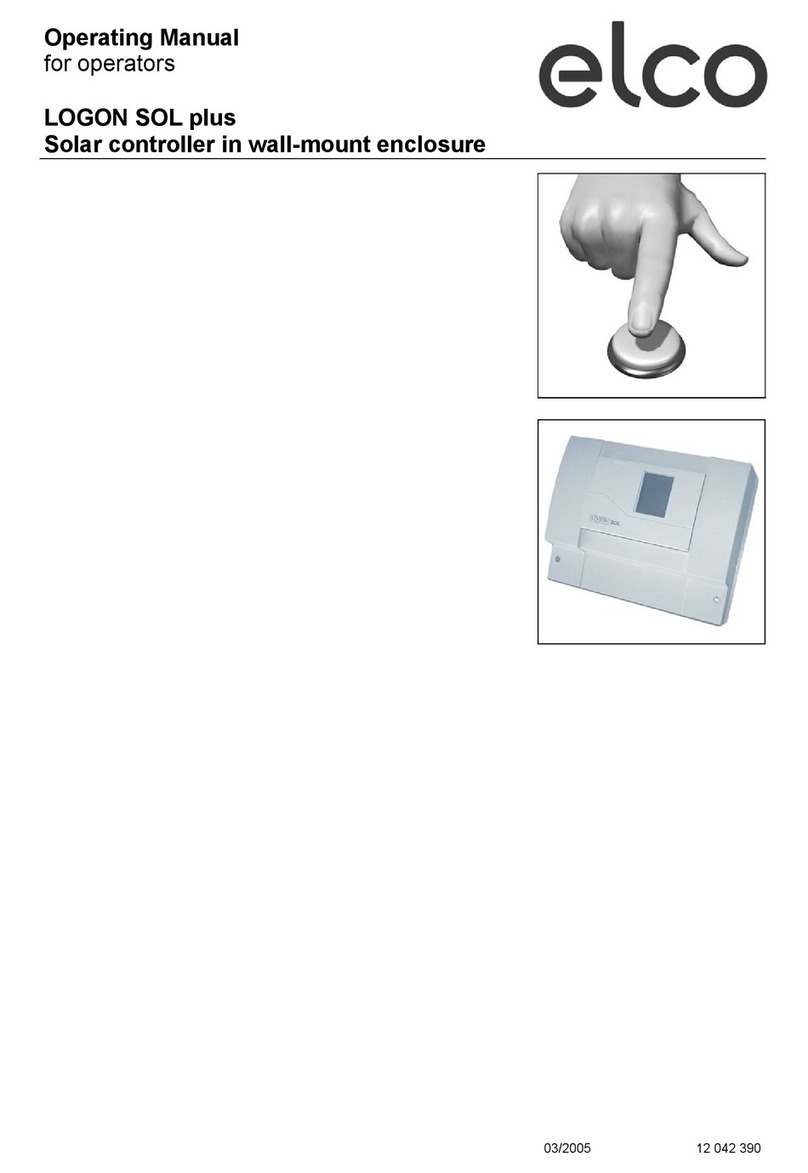 elco LOGON SOL plus operating manual