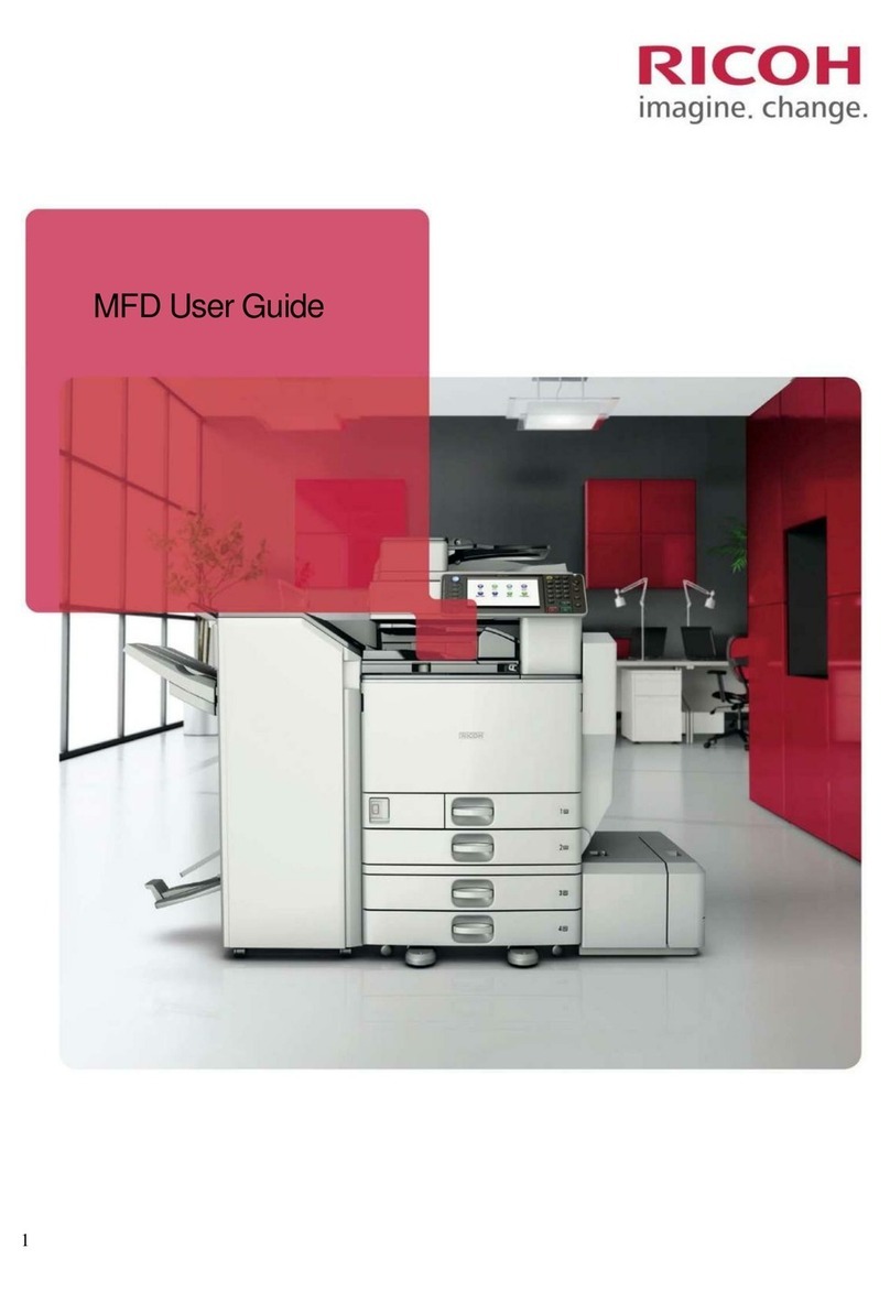 Ricoh MFD User manual