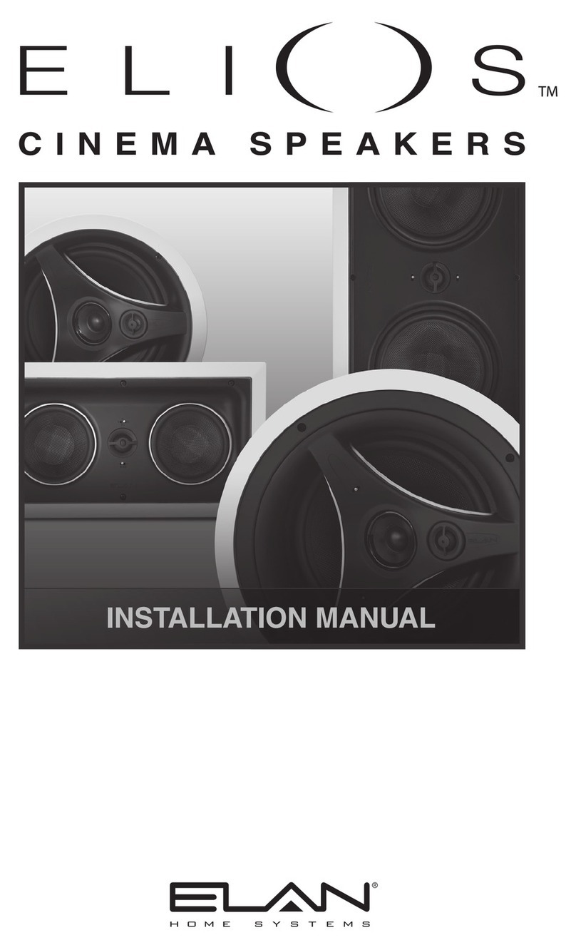 Elan Elios User manual