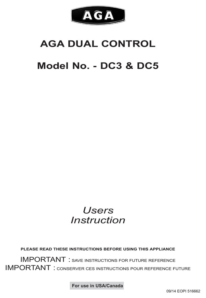 AGA DC3 User instruction