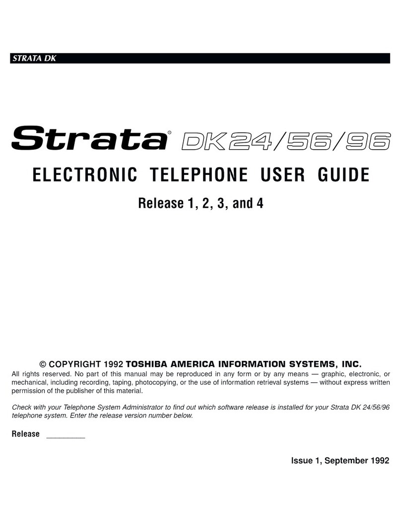 Strata DK24 User manual
