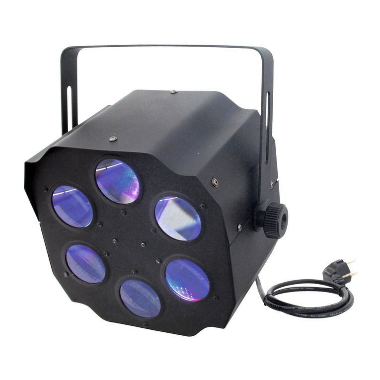 EuroLite LED FE-600 RGB DMX user manual