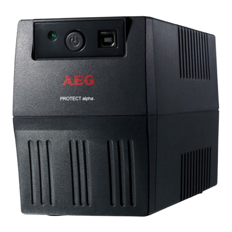AEG Protect alpha 450 User manual