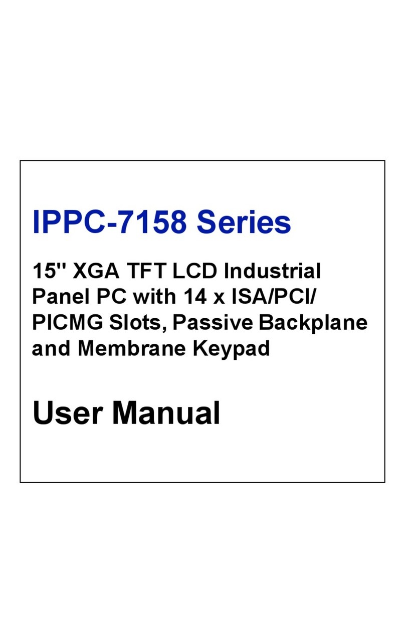 Advantech IPPC-7158 Series User manual
