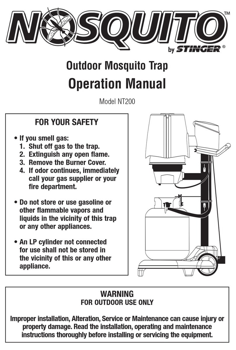 NoSquito NT200 Operation manual