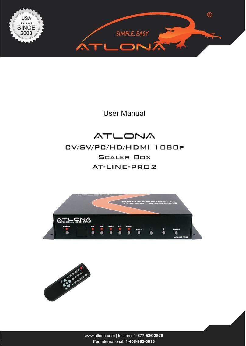 Atlona AT-LINE-PRO2 user manual
