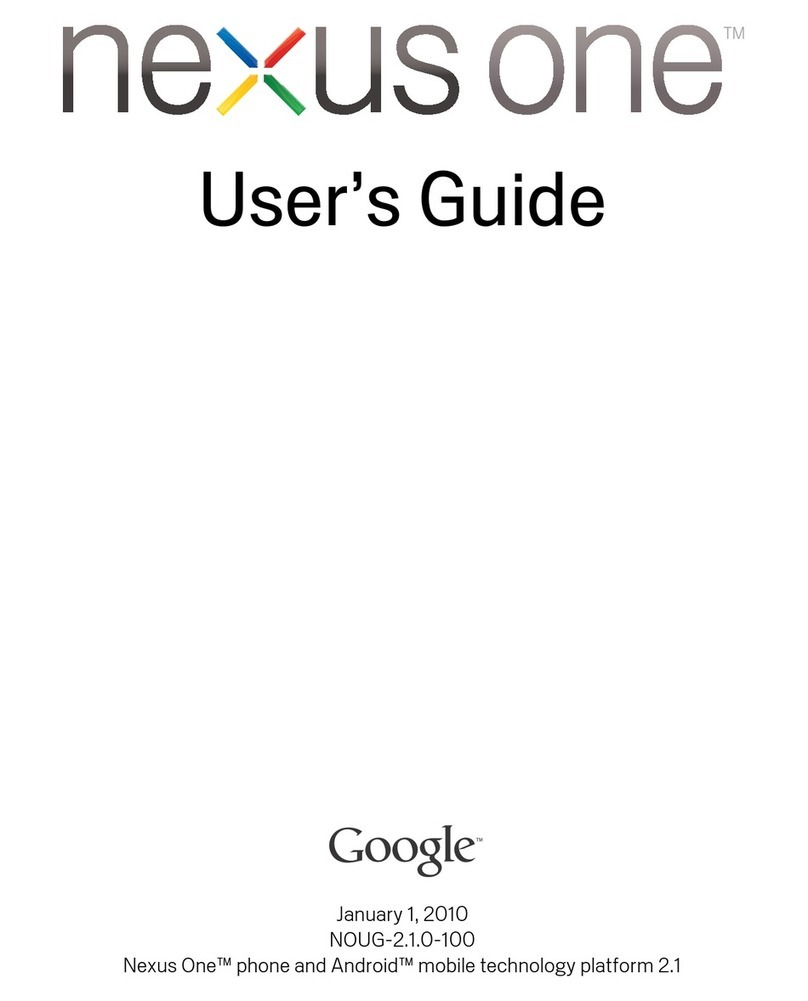 HTC Nexus One User manual