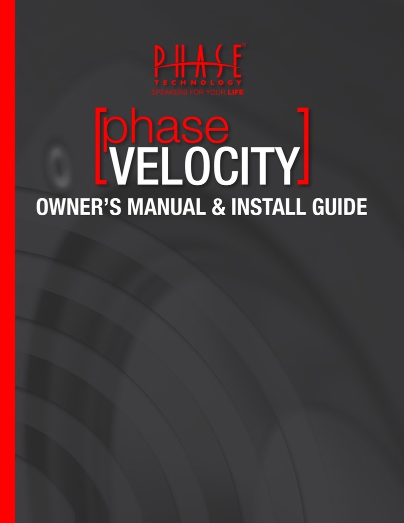 Phase Velocity V52 User manual