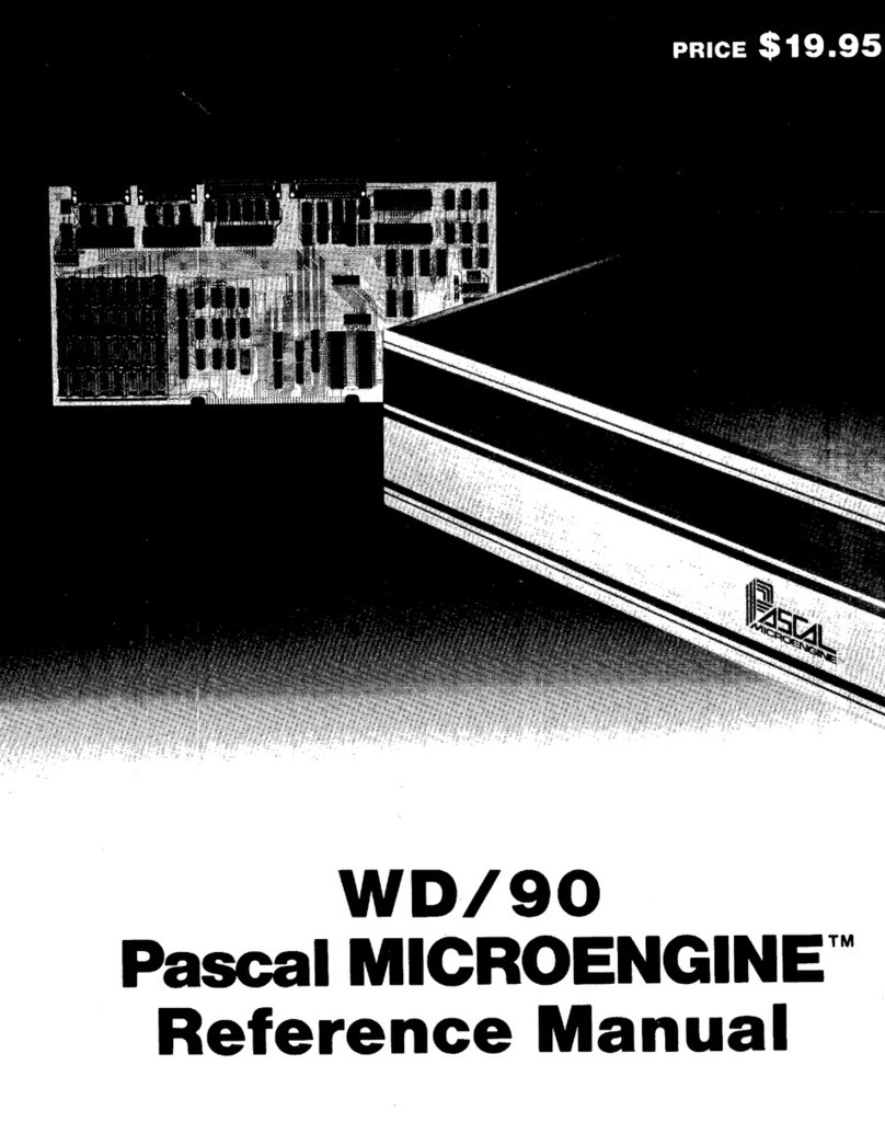 Microengine WD/90 Pascal Reference manual