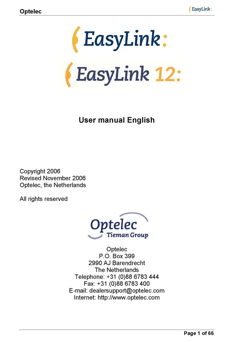 Optelec EasyLink user manual