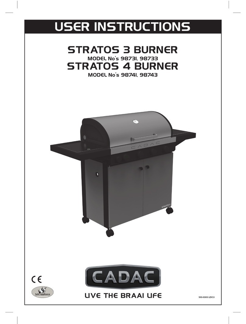 Cadac Stratos 3 User instructions