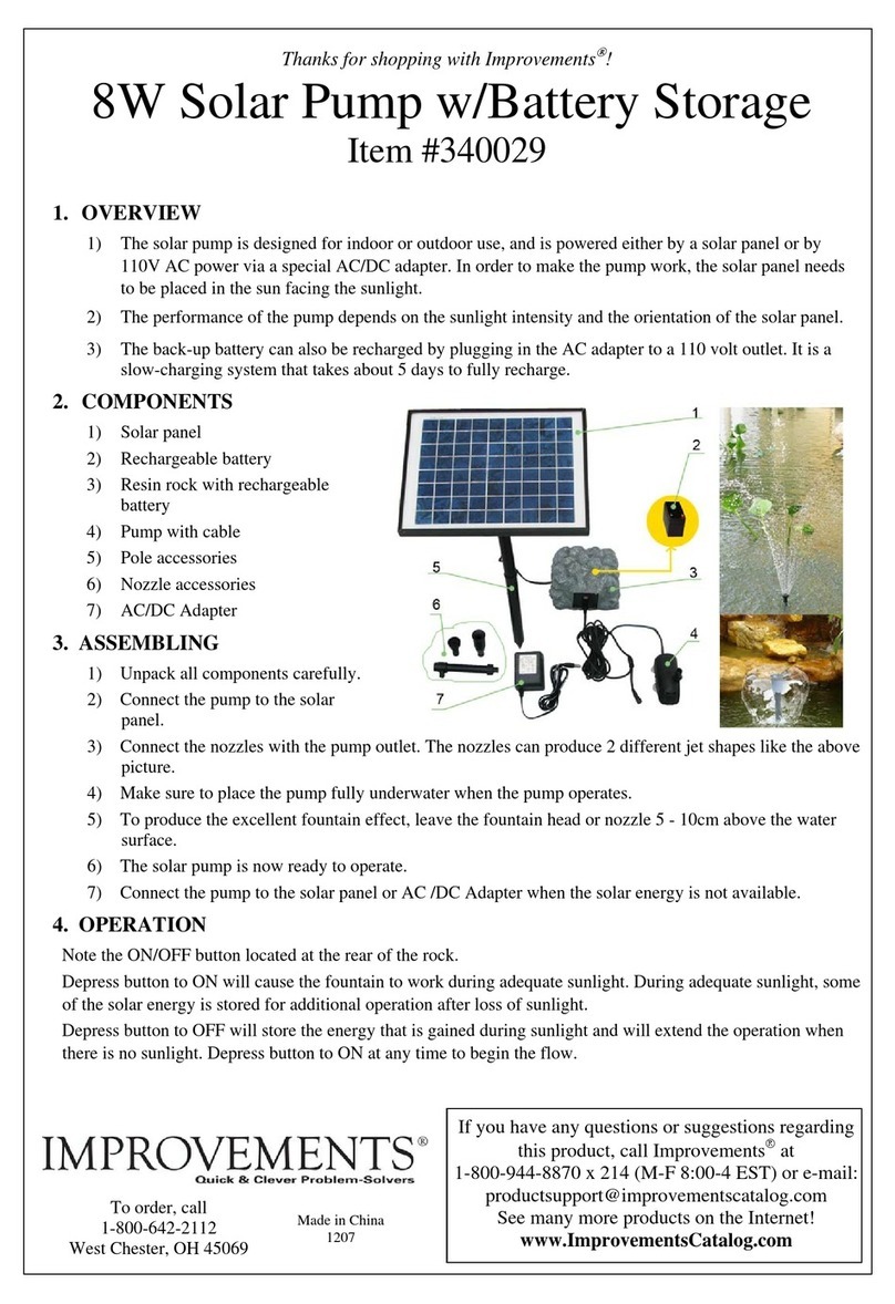 Improvements 340029 quick guide