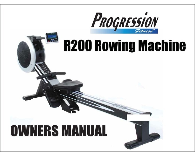 Progression Fitness R200 owner's manual