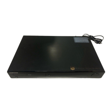 Samsung BD-P2550 user manual