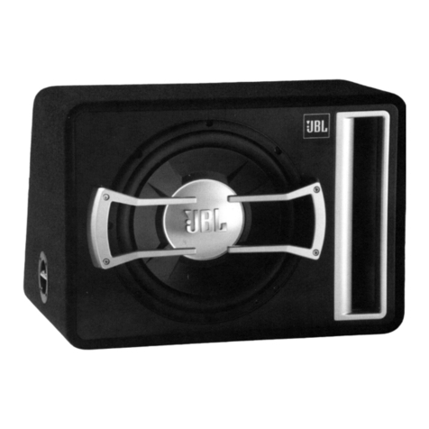 JBL Grand Touring GTO1204BR owner's manual
