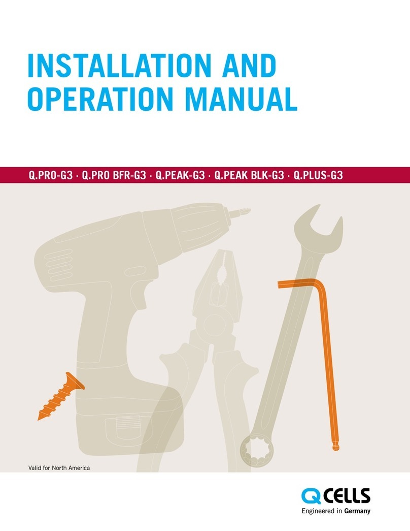 Qcells Q.Pro-G3 User manual