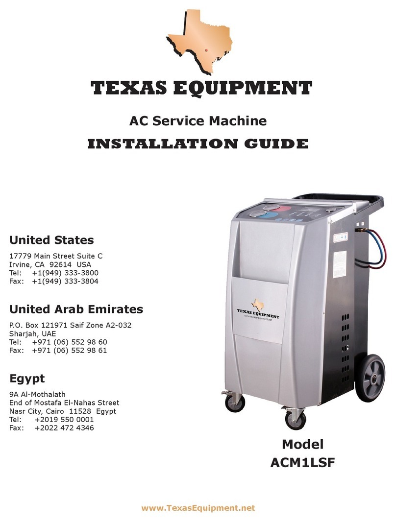 Texas Equipment ACM1LSF User manual