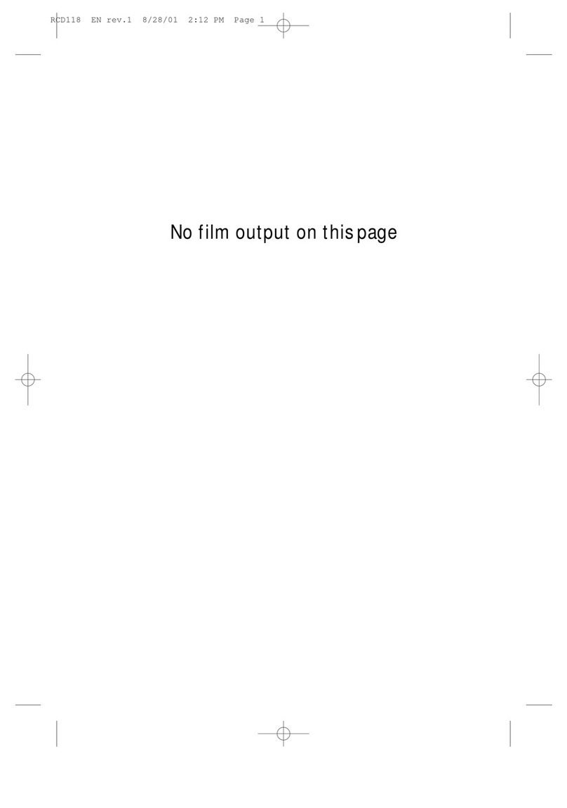 RCA RCD118 User manual