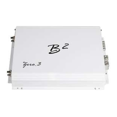 B2 Audio Zero.3 owner's manual
